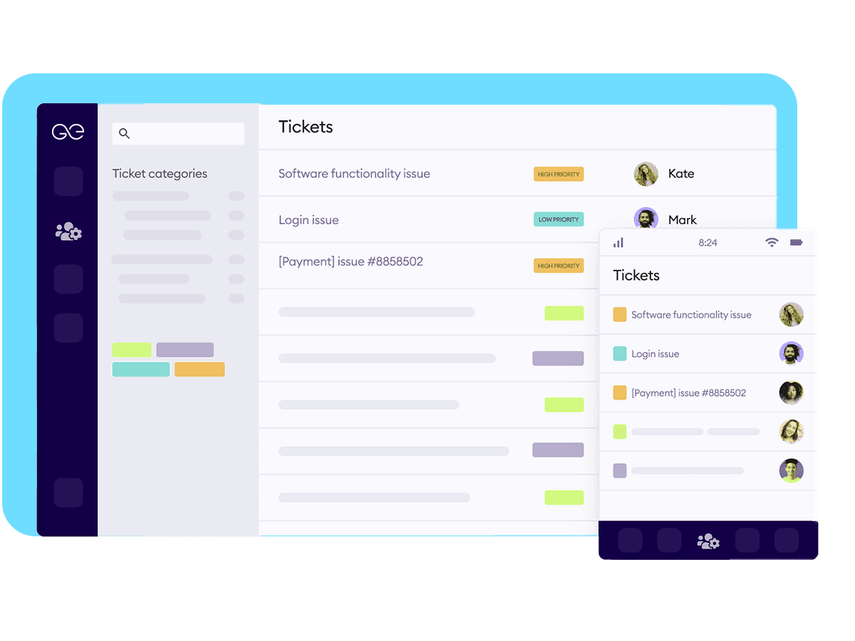 glowedge ticket system